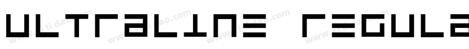 UltraLine Regular字体转换